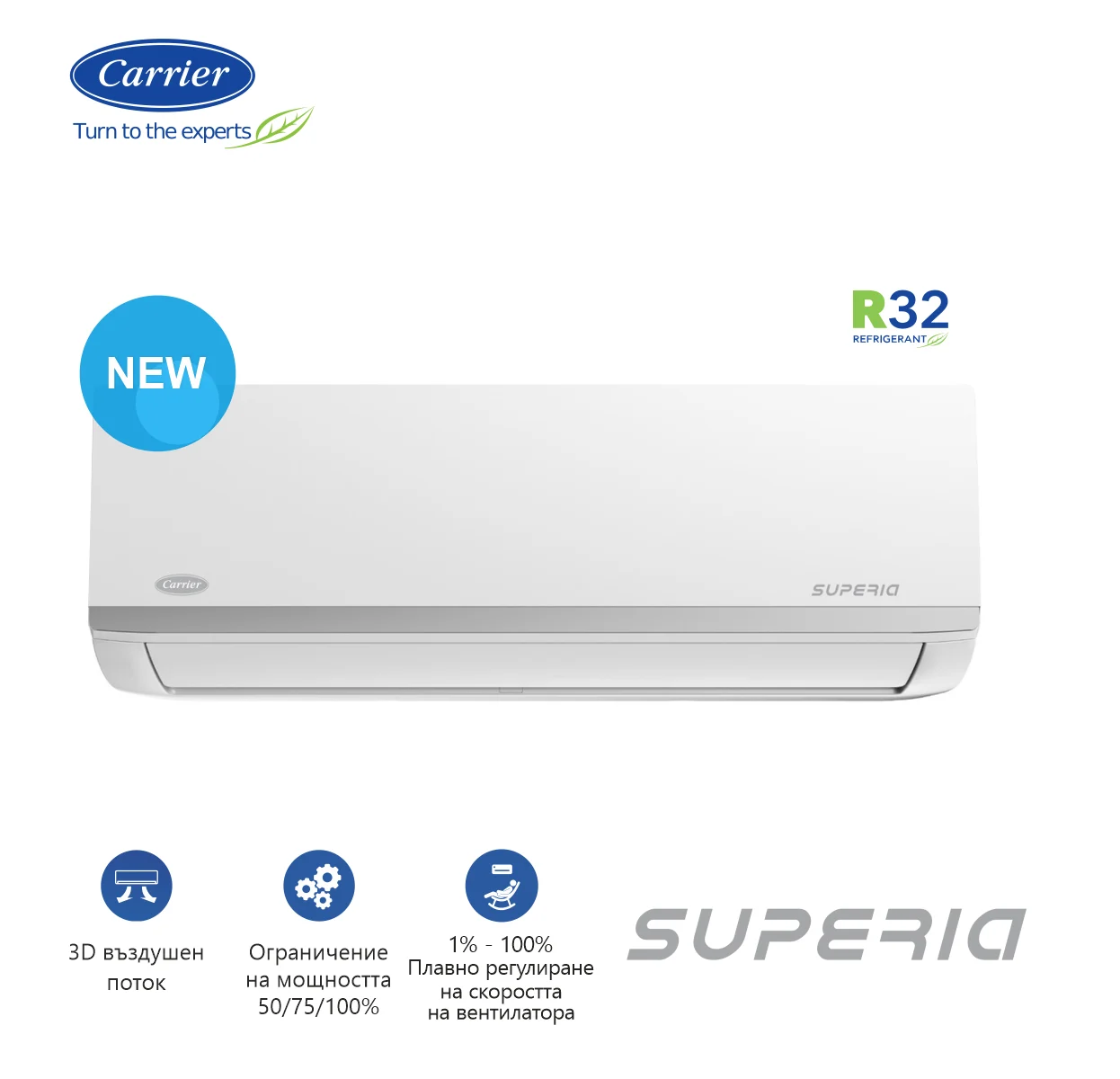 Carrier Superia 38QHG024D8SUP/42QHG024D8SUP - Carrier климатик